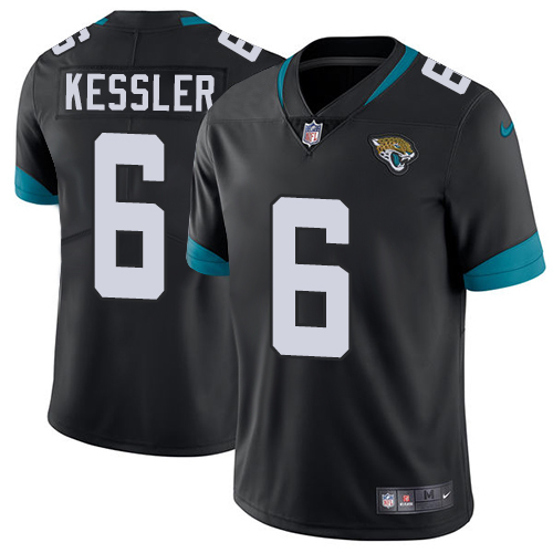 Nike Jacksonville Jaguars 6 Cody Kessler Black Team Color Men Stitched NFL Vapor Untouchable Limited Jersey
